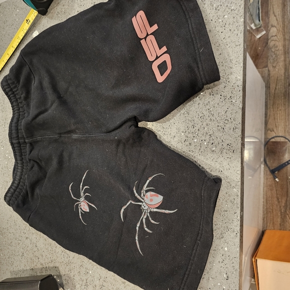 Off-WhiteMen's Arachno Arrow Graphic Sweat Shorts Dz XS - Picture 13 of 16